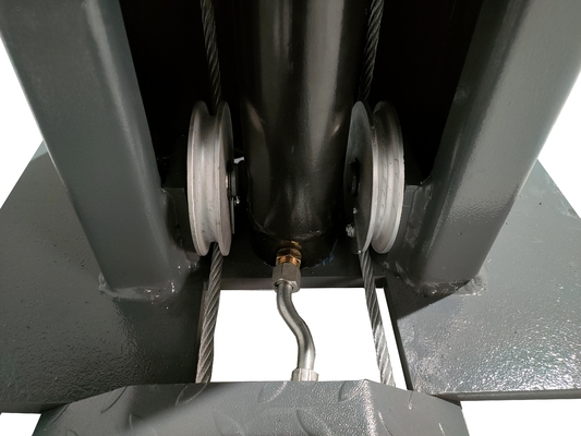 Capacità di sollevamento 4000 kg doppio palo 12000 lbs sollevatore idraulico automatico per auto incidente