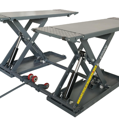 Portatile Mid Rise 6600lbs Auto Jack Lifting Hydraulic Scissor Car Lift per la riparazione di auto