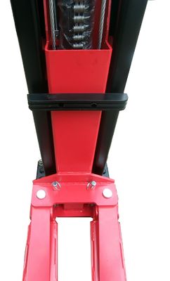 Stazione di servizio per autoveicoli ascensore a cornici a doppia colonna con tecnologia idraulica