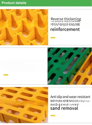 Pavimento per tende da festa 40*40*4cm Pavimento di plastica per la pulizia automatica