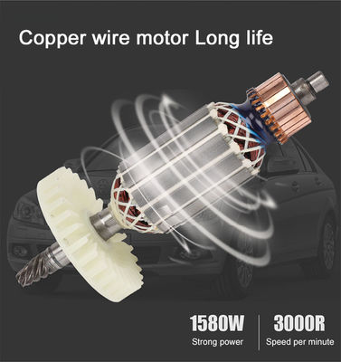 DA 15mm Long Handle Dual Action 1000W Polisher per auto per il dettaglio auto