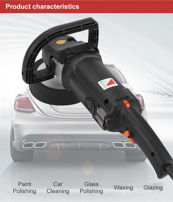Polisher per auto a doppia azione da 21 mm con design portatile e dimensione interna di 48,5*17*14,5 cm