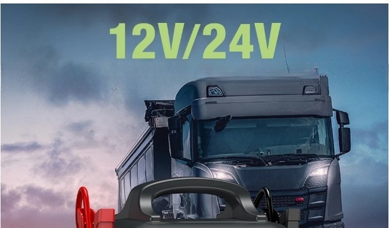 24V Gran Capacità Truck Jump Starter con usb-C di carica e 2000A di corrente di picco