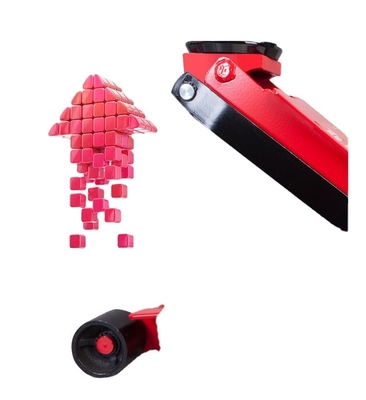 Jack per auto di piccole dimensioni di 2 tonnellate Jack orizzontale per lo smontaggio liscio e senza sforzo degli pneumatici