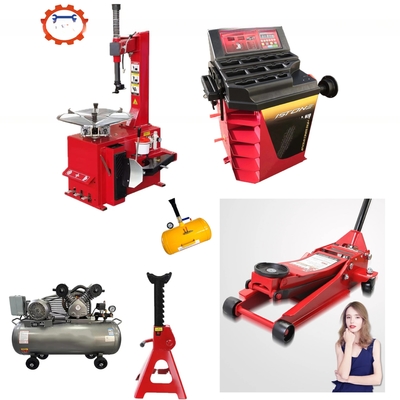 Comodo garage negozio di pneumatici pacchetto compressore d'aria cambio pneumatici bilanciatore di ruote combo