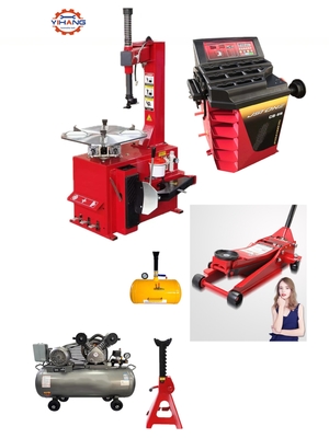 Comodo garage negozio di pneumatici pacchetto compressore d'aria cambio pneumatici bilanciatore di ruote combo