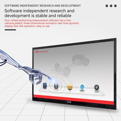 Apparecchiatura di allineamento automatico 3D a quattro ruote con tensione 100/110/200/220/240/380/415