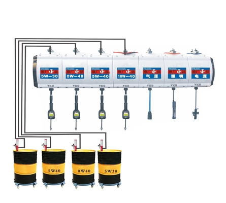 Pompa di olio manuale per 3 SERIE E90 600 Cc Capacità pompa a canna a pistola di grasso a mano