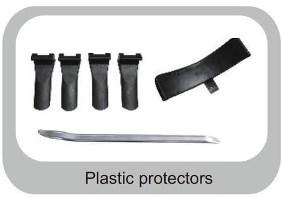 Comodo cambio pneumatici mobile per 12"-24" di chiusura interna e 10"-22" di chiusura esterna