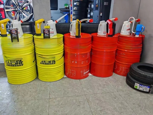 200 litri di barili Pompa manuale di plastica Installazione verticale 0,3 l/tiro Pompa reciproca