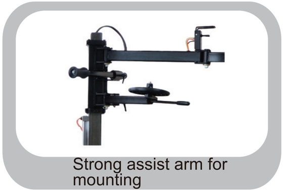 8-10Bar CE Custom Three Points Automatic Tile Back Tire Changer con braccio di supporto destro