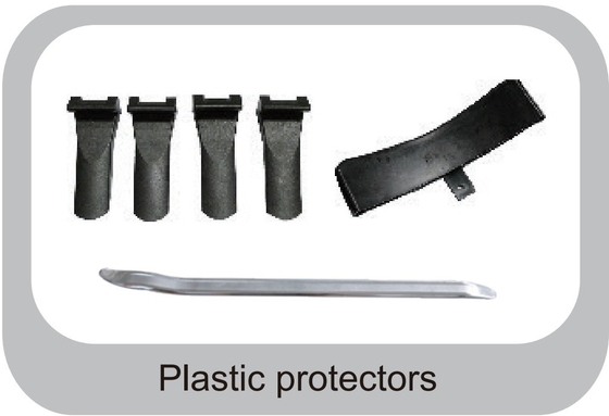 Cambia pneumatici W-8082 con braccio ausiliario sul lato destro e fissaggio interno pneumatico da 12-24&quot;