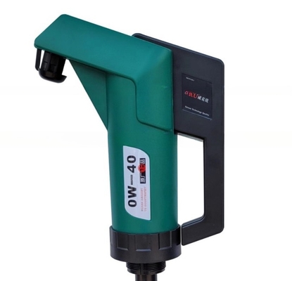 Pompa portatile a tamburo elettrico con cannone per olio del contatore di flusso per il trasferimento di liquidi chimici dell'olio di gasolio diesel