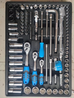 Armadietto utensili per officine di riparazione di automobili con 7 cassetti e scatola di rotolamento in acciaio inossidabile pesante