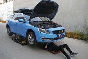 Capacità 3500 kg cilindro idraulico portatile veloce ascensore da forbice per auto per la riparazione