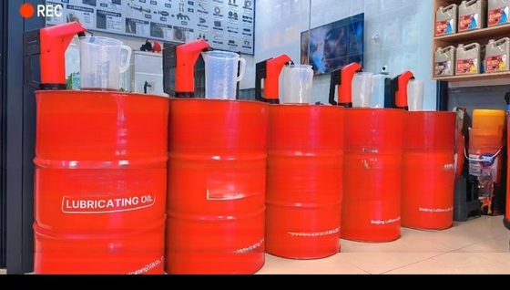 Pompa portatile a bassa pressione a cilindro in ghisa Serbatoio di aspirazione di olio diesel Dispensazione Manuale di trasferimento Manuale pompa a canna