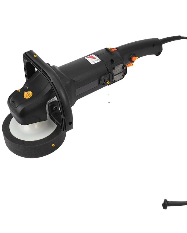 Disco di 150 mm, lucidatore auto a doppia azione portatile grigio colore 50hz tensione