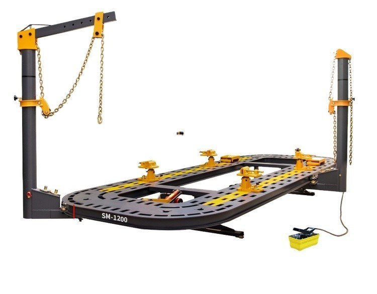 Riparazione carrozzeria O Liner Chassis Straightening Machine con 4T Max. Capacità di sollevamento