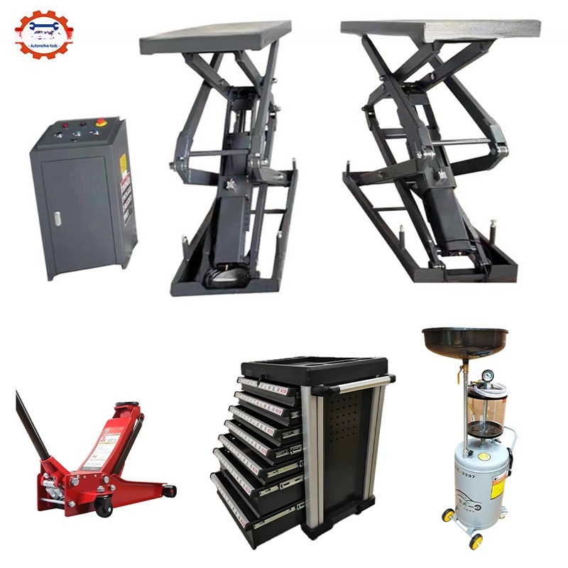 Sollevamento con riparazione di auto Mantenimento sollevamento 3.5T Superficie montata sollevamento idraulico auto forbici