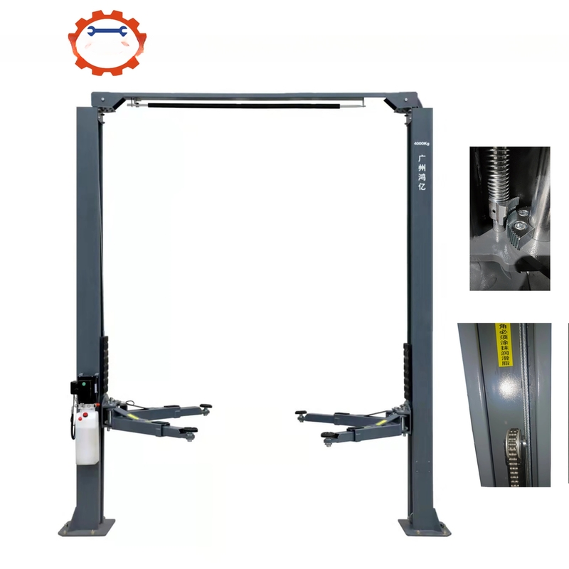 Ascensore idraulico a doppio cilindro 4.0T 2 Post Clearfloor Electrical Release AA-2PCF40E
