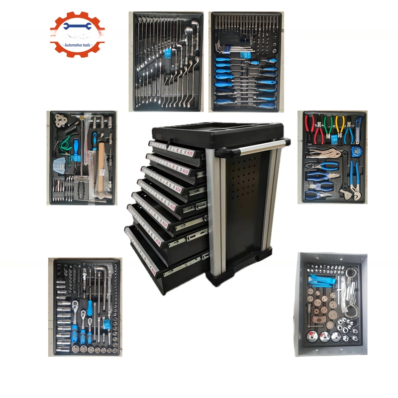 ODM supportato 323pcs attrezzi professionali con armadietto attrezzi e armadietto carrello laboratorio
