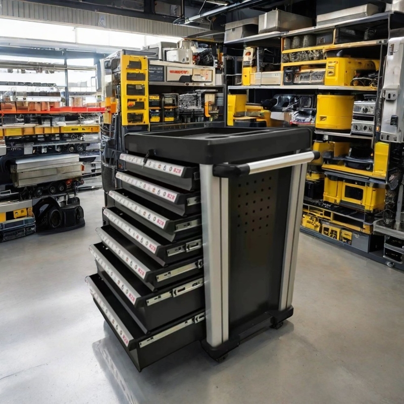 Supporto personalizzato OEM Metal Garage Tool Cabinet con laboratorio utensili a mano carrello