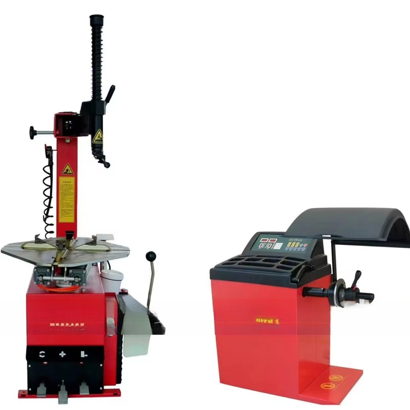 Coseng Swing Arm Unite Pneumatic Changer Machine And Wheel Balancer Kit per il laboratorio del garage